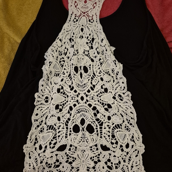 Hot Topic Black Backless Blouse - Picture 2 of 2